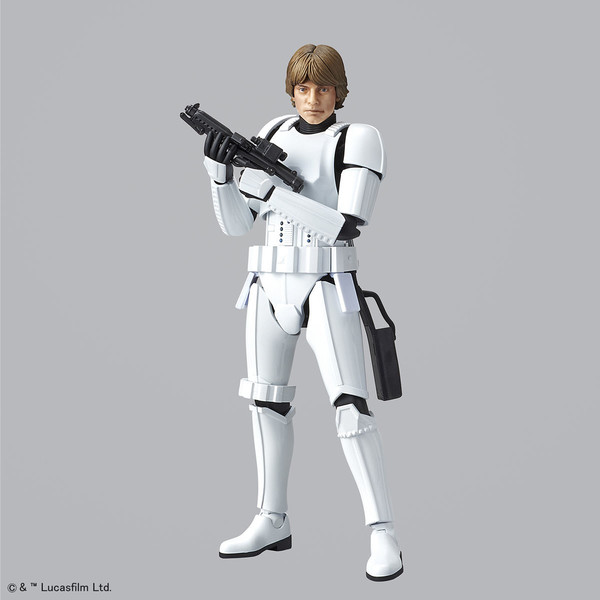 Luke Skywalker (Stormtrooper), Star Wars: Episode IV – A New Hope, Bandai, Model Kit, 1/12, 4549660257554